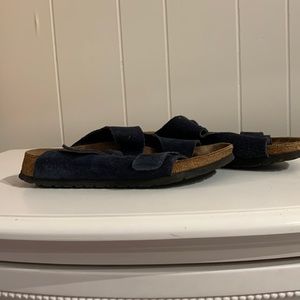 Navy 38 Birkenstocks